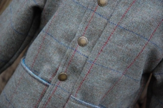 Tweed Jacket in Moss Check