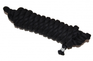 Black Cotton Show Halter -  image 1