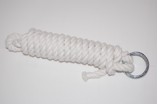 Deluxe White Cotton Show Halter -  image 4
