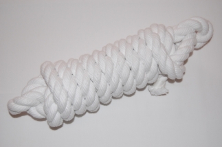 Deluxe White Cotton Show Halter -  image 5