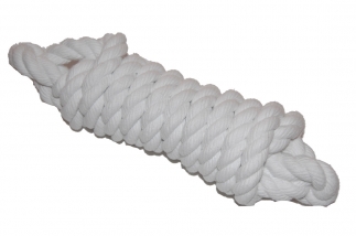 Deluxe White Cotton Show Halter -  image 6
