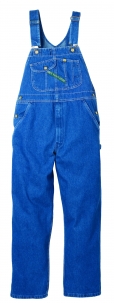 Key Plain Denim Bib Overall -  image 1
