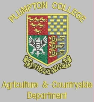 Plumpton College Crest-by courtesy of Plumpton College