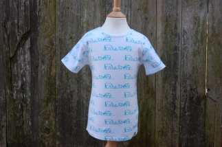 Farm Scene T-Shirt Turquoise