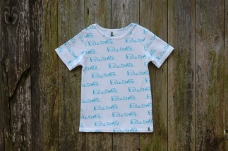 Farm Scene T-Shirt Turquoise