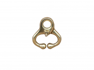 Brass Self-Locking Nose Lead 62mm - Calf