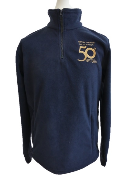 Limousin Society Zip Neck Fleece