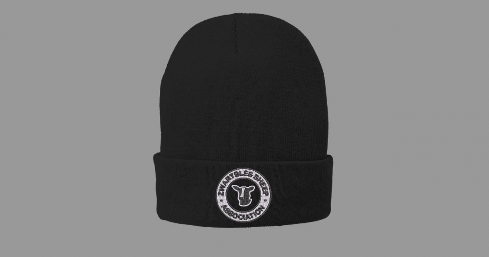 Zwartbles Beanie Hat - inc. Zwartbles Sheep Association logo