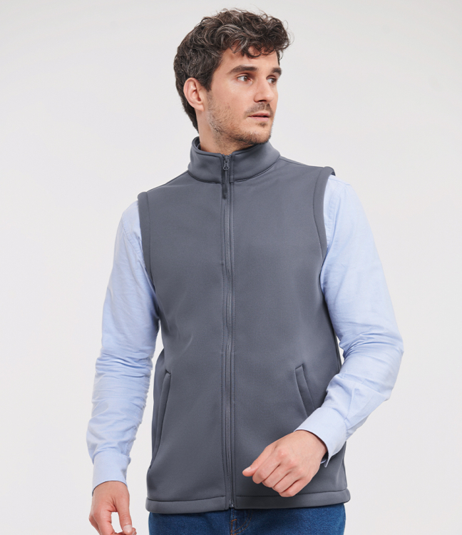 041M Russell Smart Soft Shell Gilet 