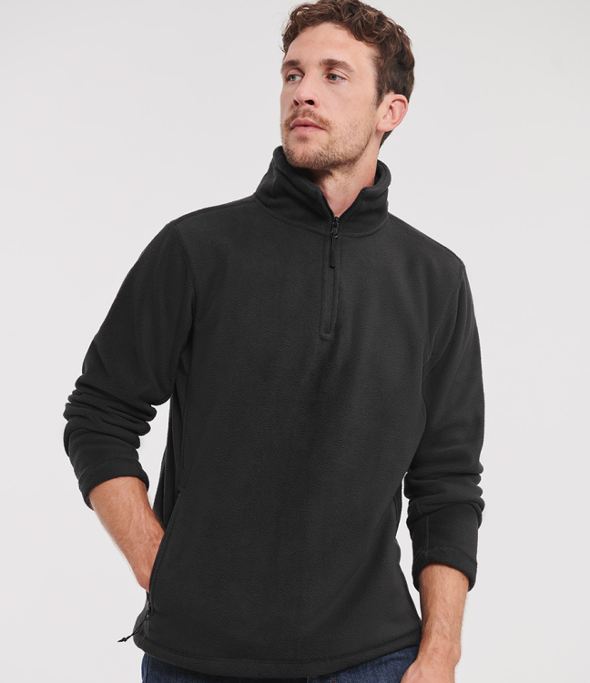 874M Russell Zip Neck Outdoor Fleece