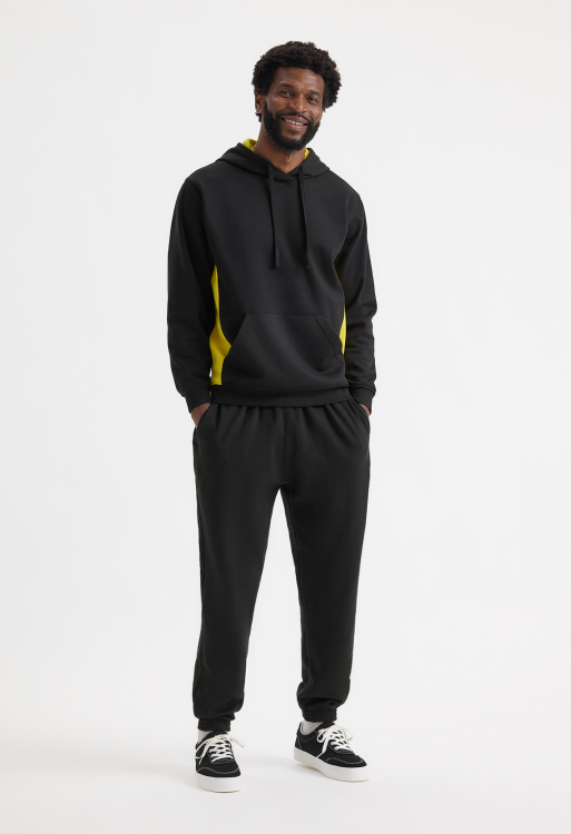 UC517 Two Tone Hooded Sweatshirt