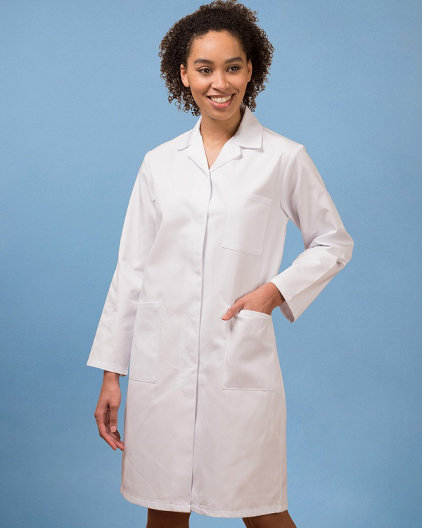 White Showing Coat