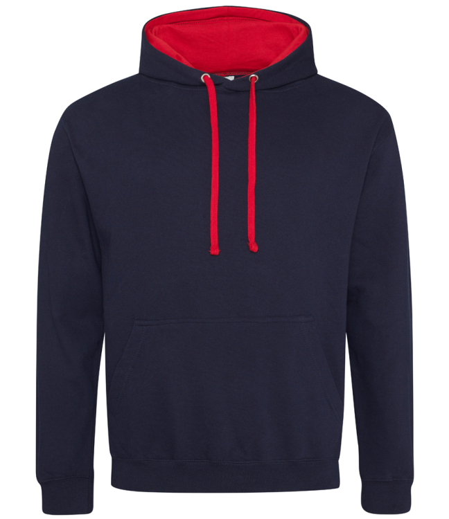 Navy/Fire Red