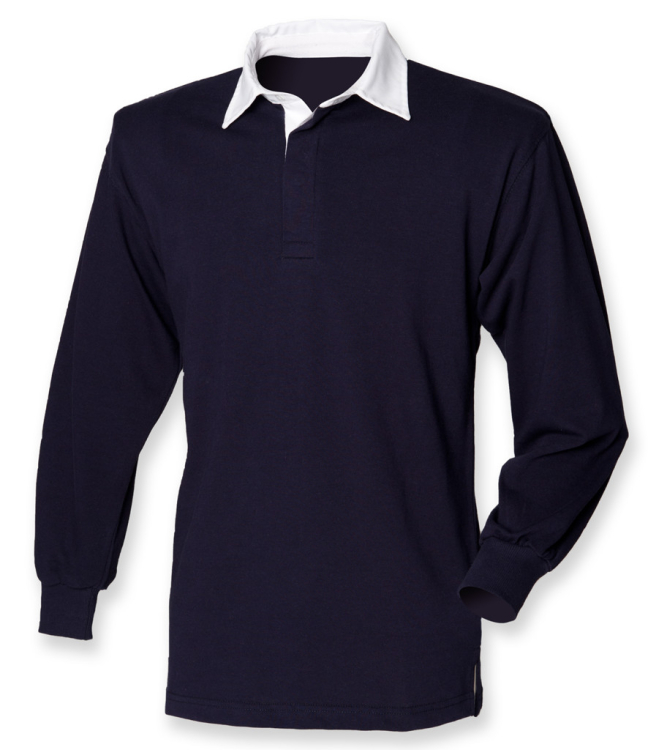 Blue Texel Sheep Society Men's Rugby Shirt