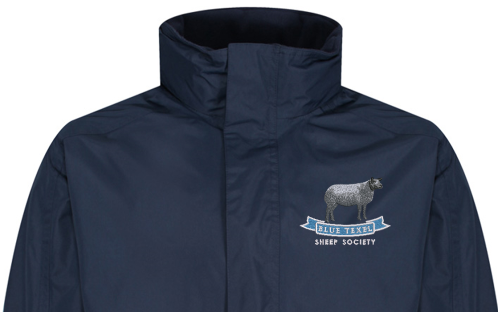 Blue Texel Sheep Society Dover Jacket