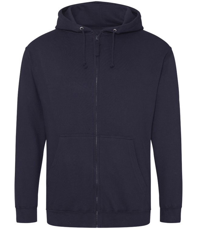 Blue Texel Sheep Society Men's Zip-Up Hoodie