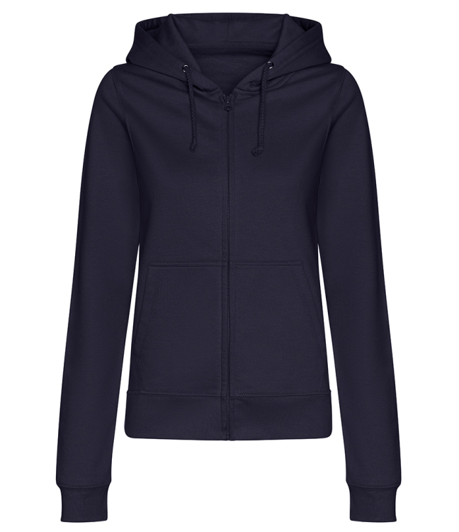 Blue Texel Sheep Society Women's Zip-Up Hoodie