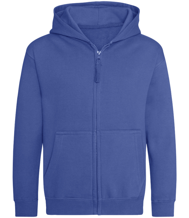Blue Texel Sheep Society Children's Zip-Up Hoodie