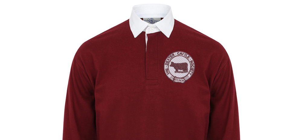 Dexter Cattle Society Men's Rugby Shirt