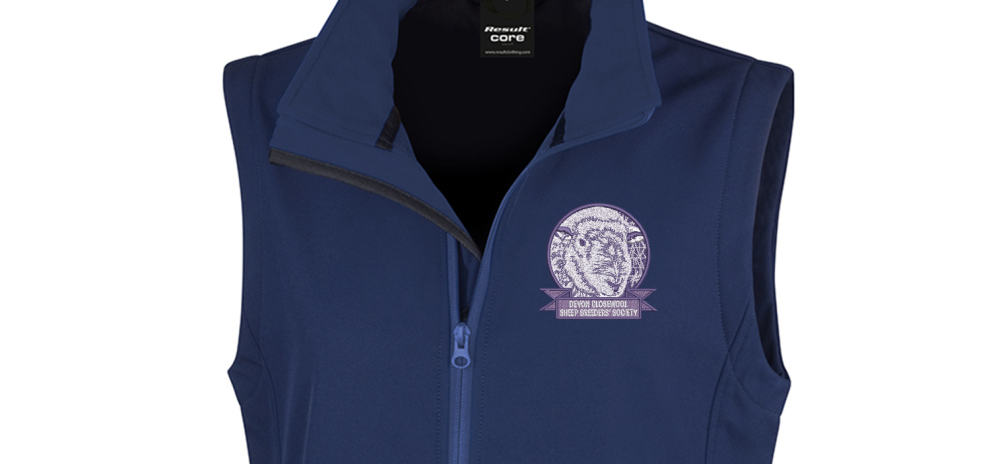 Devon Closewool Sheep Breeders' Society Women's Gilet