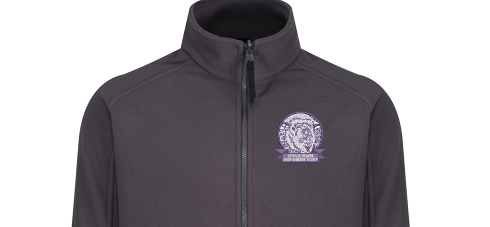 Devon Closewool Sheep Breeders' Society Men's Fleece Jacket