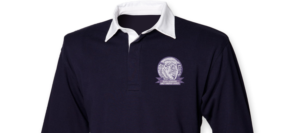 Devon Closewool Sheep Breeders' Society Men's Rugby Shirt