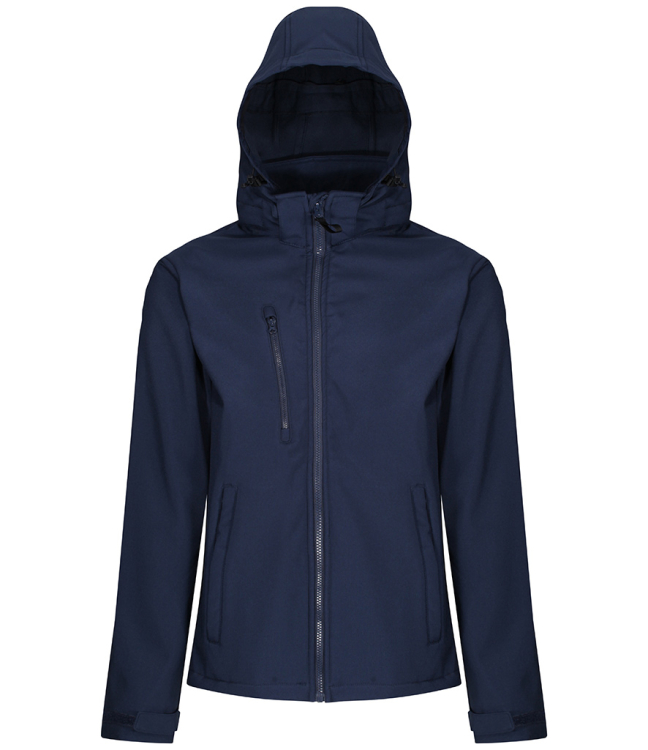 British Blonde Men's Hooded Softshell Jacket