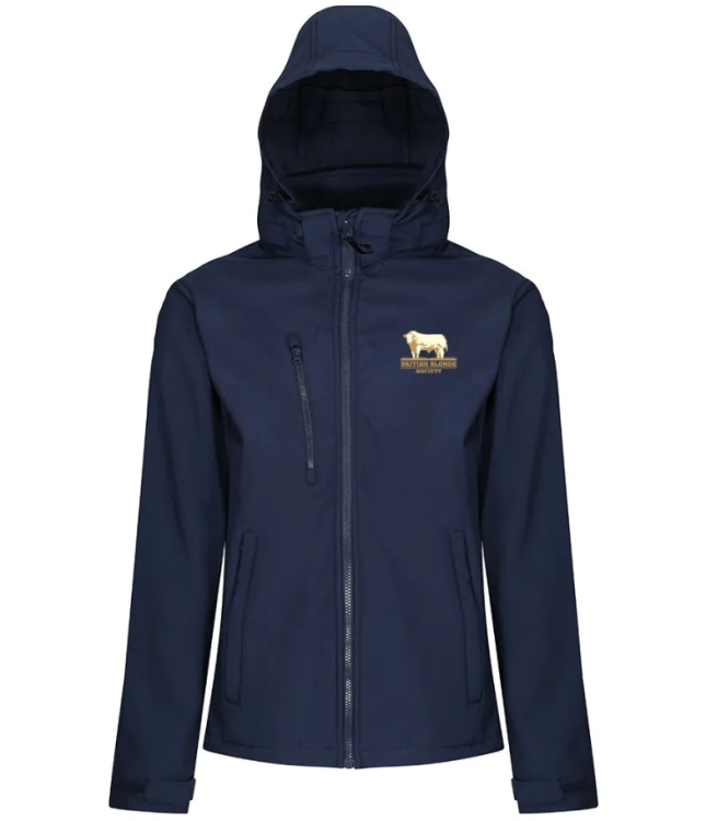 British Blonde Men's Hooded Softshell Jacket