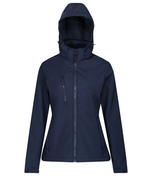 British Blonde Women's Hooded Softshell Jacket