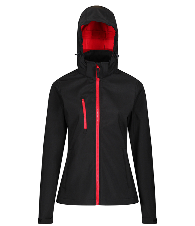 British Blonde Women's Hooded Softshell Jacket
