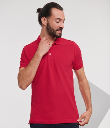 Model is wearing Classic Red